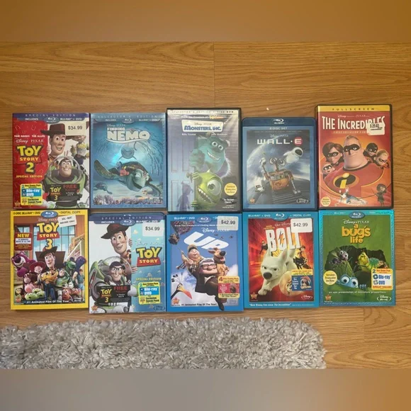 Disney Pixar DVD Collection - Picture 3 of 3